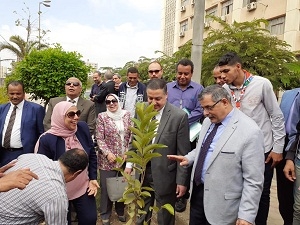 El Saeed Launches initiative at Faculty of Education entitled "We are going to Beautify It"