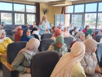 a training course entitled "How to Evaluate Professional Performance" was conducted for internship students and faculty graduates.