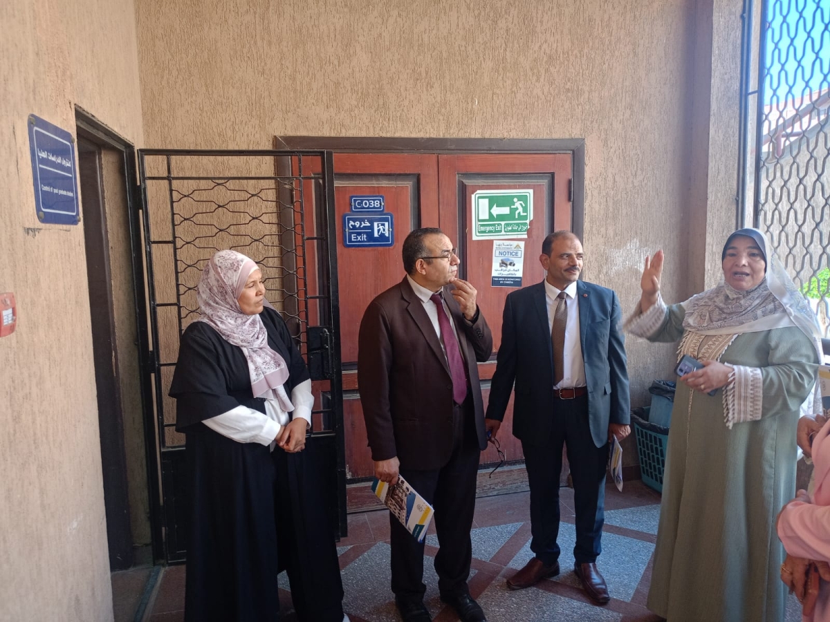 he Faculty of Nursing &ndash; Benha University received a university team to review the work of the examination committees at the Faculty