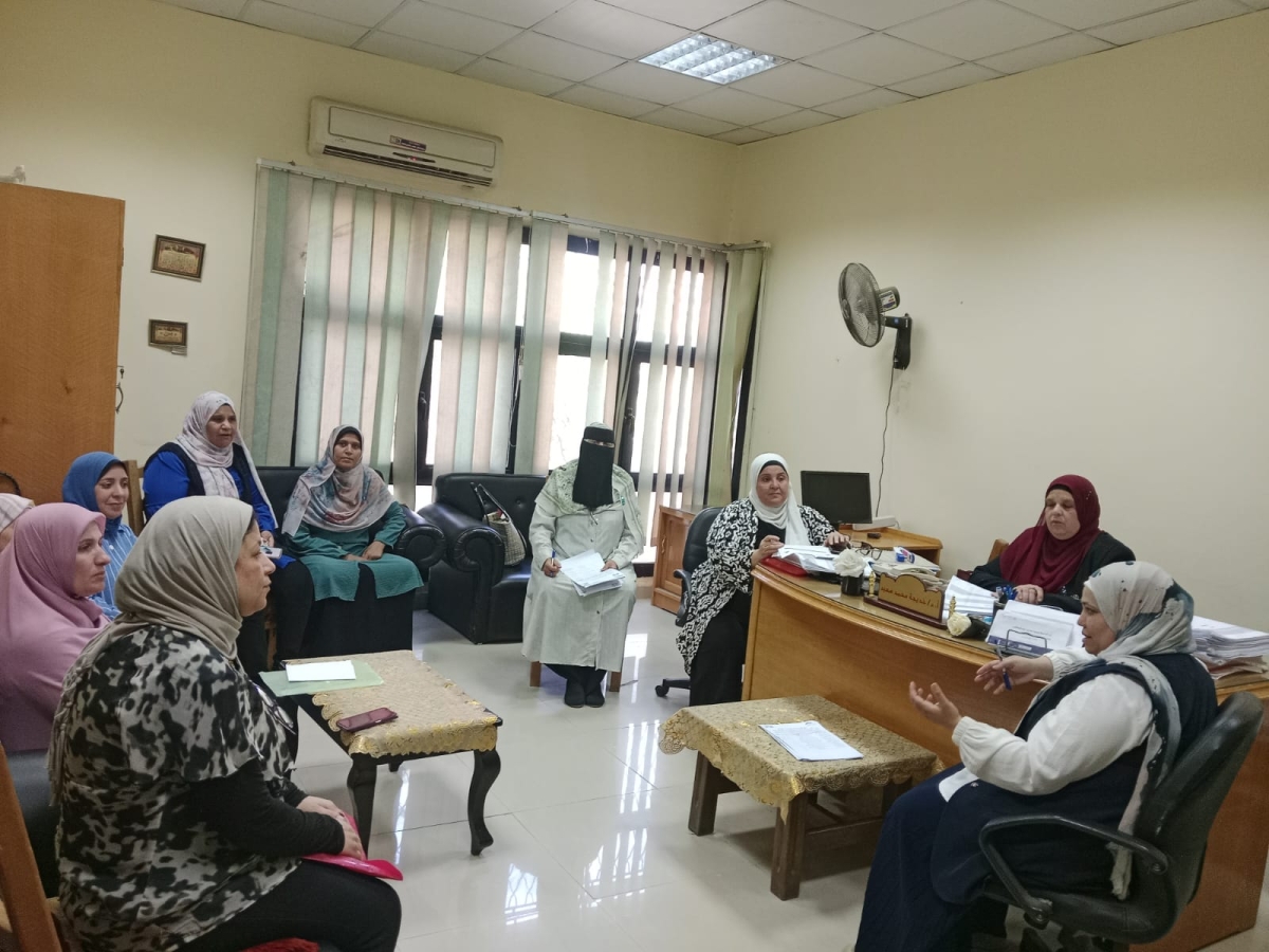 The monthly meeting of the Higher Committee for Academic Advising